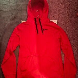 Nike Dri-FIT Red Pullover Hoodie Men’s Size Small